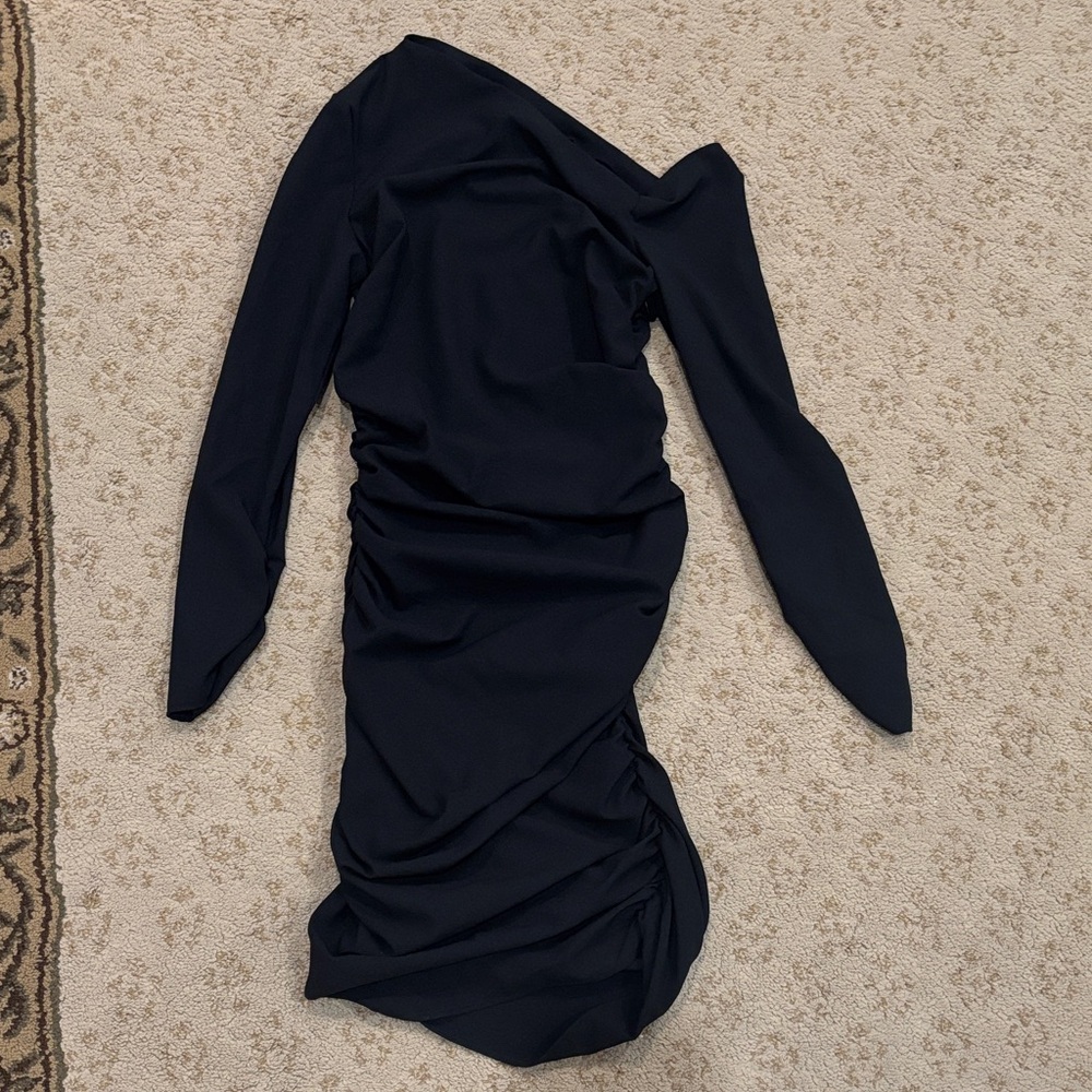Zara Black Long Sleeve Dress